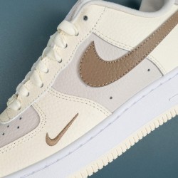 Nike Air Force 1 Beige Low-top AF1 Casual Shoes For Men Women 