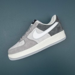 Nike Air Force 1 Black Gray Low-top AF1 Casual Shoes For Men Women 