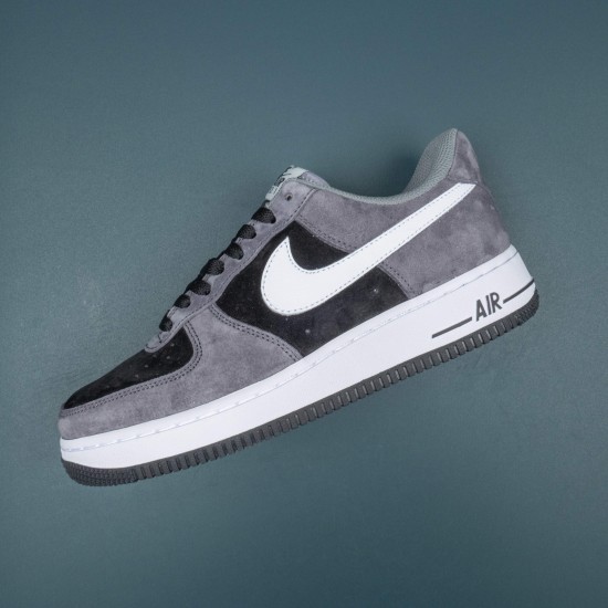 Nike Air Force 1 Black Gray White Brown For Men Women AF1 Casual Shoes