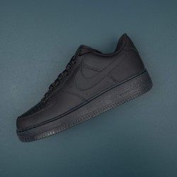 Nike Air Force 1 Black Low-top AF1 Casual Shoes For Men Women 