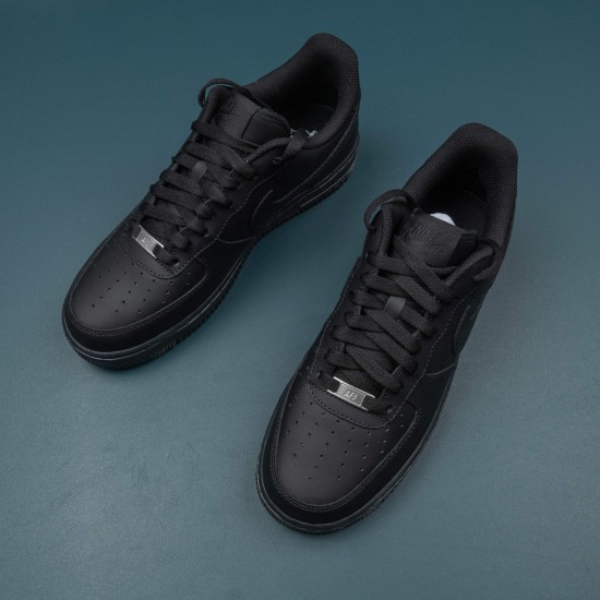 Nike Air Force 1 Black Low-top AF1 Casual Shoes For Men Women