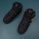 Nike Air Force 1 Black Mid-top AF1 Casual Shoes For Men Women