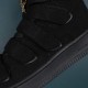 Nike Air Force 1 Black Mid-top AF1 Casual Shoes For Men Women