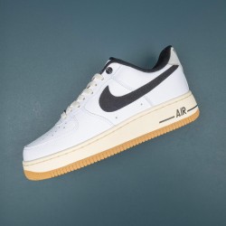 Nike Air Force 1 Black White Yellow AF1 Casual Shoes For Men Women 