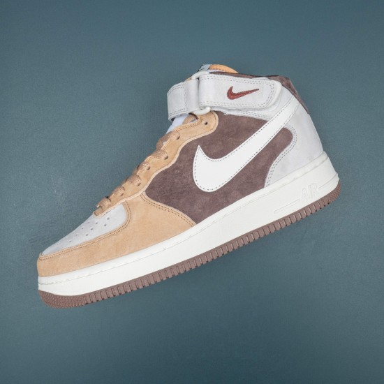 Nike Air Force 1 Brown Brown For Men Women AF1 Casual Shoes