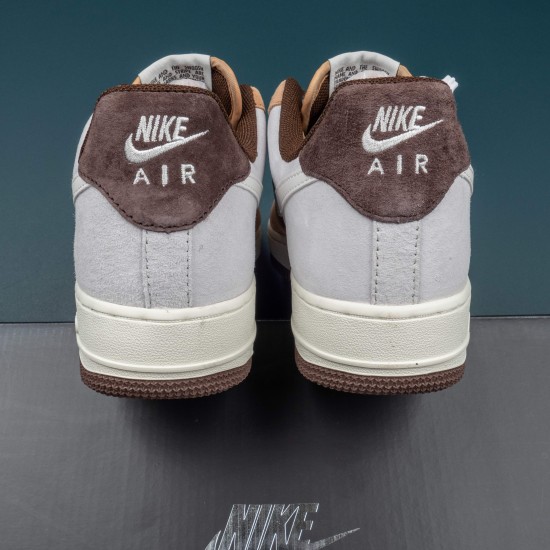 Nike Air Force 1 Gray Brown For Men Women AF1 Casual Shoes