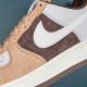 Nike Air Force 1 Gray Brown For Men Women AF1 Casual Shoes