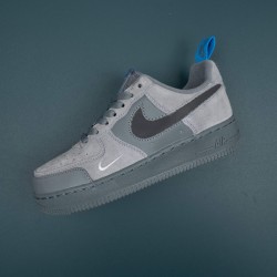 Nike Air Force 1 Gray Low-top Sneaker For Men Women AF1 Casual Shoes