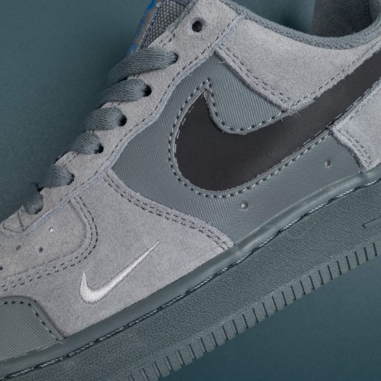 Nike Air Force 1 Gray Low-top Sneaker For Men Women AF1 Casual Shoes