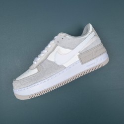 Nike Air Force 1 Gray White Low-top AF1 Casual Shoes For Men Women 