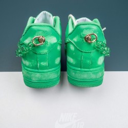 Nike Air Force 1 Green White Low-top AF1 Casual Shoes For Men Women 