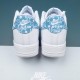 Nike Air Force 1 LigheBlue White Low-top AF1 Casual Shoes For Men Women