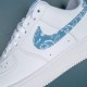 Nike Air Force 1 LigheBlue White Low-top AF1 Casual Shoes For Men Women