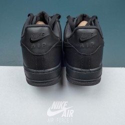 Nike Air Force 1 Low AF1 Black Low-top Brown For Men Women AF1 Casual Shoes