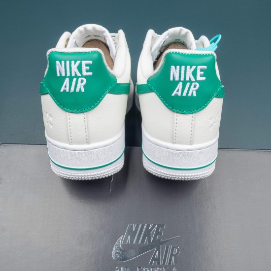 Nike Air Force 1 Low White Green Low-top Brown For Men Women AF1 Casual Shoes