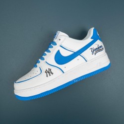 Nike Air Force 1 MLB Blue White Low-top AF1 Casual Shoes For Men Women 