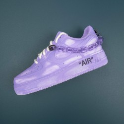 Nike Air Force 1 Purple Low-top AF1 Casual Shoes For Men Women 