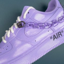 Nike Air Force 1 Purple Low-top AF1 Casual Shoes For Men Women 