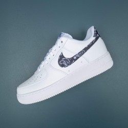 Nike Air Force 1 White Black Low-top AF1 Casual Shoes For Men Women 