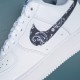 Nike Air Force 1 White Black Low-top AF1 Casual Shoes For Men Women