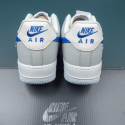 Nike Air Force 1 White Blue Low-top AF1 Casual Shoes For Men Women 