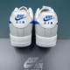 Nike Air Force 1 White Blue Low-top AF1 Casual Shoes For Men Women