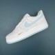 Nike Air Force 1 White Blue Low-top Shoes For Men Women