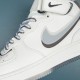 Nike Air Force 1 White Gray Black Mid-top AF1 Casual Shoes For Men Women