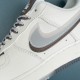 Nike Air Force 1 White Gray Brown Low-top AF1 Casual Shoes For Men Women