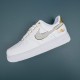 Nike Air Force 1 White Gray Gold Low-top AF1 Casual Shoes For Men Women