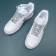 Nike Air Force 1 White Gray Low-top AF1 Casual Shoes For Men Women