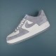 Nike Air Force 1 White Gray Low-top AF1 Casual Shoes For Men Women