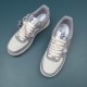 Nike Air Force 1 White Gray Low-top AF1 Casual Shoes For Men Women