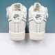 Nike Air Force 1 White Gray Mid-top AF1 Casual Shoes For Men Women