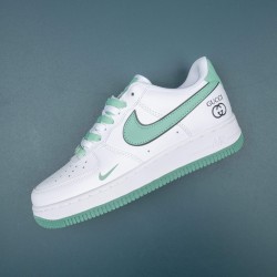 Nike Air Force 1 White Green Low-top AF1 Casual Shoes For Men Women 