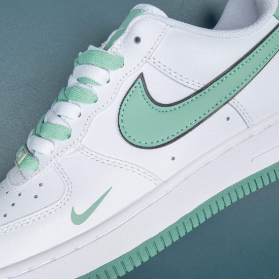 Nike Air Force 1 White Green Low-top AF1 Casual Shoes For Men Women