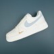 Nike Air Force 1 White LightBlue Low-top AF1 Casual Shoes For Men Women