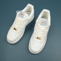 Nike Air Force 1 White LightBlue Low-top AF1 Casual Shoes For Men Women 