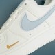 Nike Air Force 1 White LightBlue Low-top AF1 Casual Shoes For Men Women