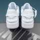 Nike Air Force 1 White Mid-top AF1 Casual Shoes For Men Women