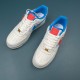 Nike Air Force 1 White Red Blue Gray Low-top AF1 Casual Shoes For Men Women