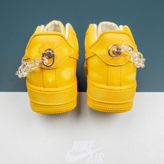 Nike Air Force 1 Yellow Low-top AF1 Casual Shoes For Men Women