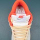 Nike Dunk Low Athletic Department Orange Grey Whie Men Sports Shoes