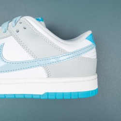 Nike Dunk Low 520 Pack Ocean Bliss Grey White Blue Men Casual Shoes 