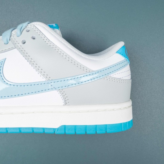 Nike Dunk Low 520 Pack Ocean Bliss Grey White Blue Men Casual Shoes