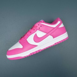 Nike Dunk Low Active Fuchsia White Women Casual Shoes 