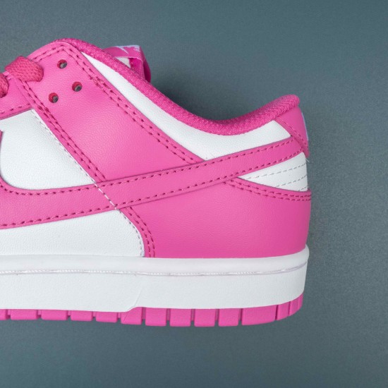 Nike Dunk Low Active Fuchsia White Women Casual Shoes