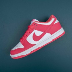 Nike Dunk Low Archeo Pink White Women Casual Shoes 