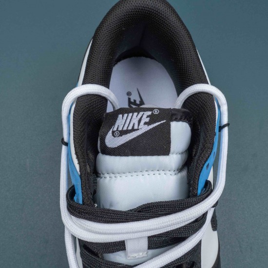 Nike Dunk Low Black Blue White Men Casual Shoes