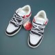 Nike Dunk Low Black White Red Men Casual Shoes